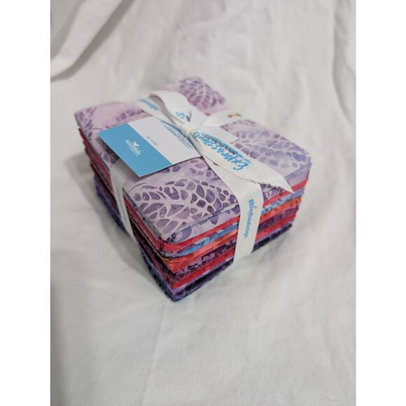 Be Mine Expression Batiks Fat Quarter Bundle by Riley Blake Designs - Picture 1 of 6